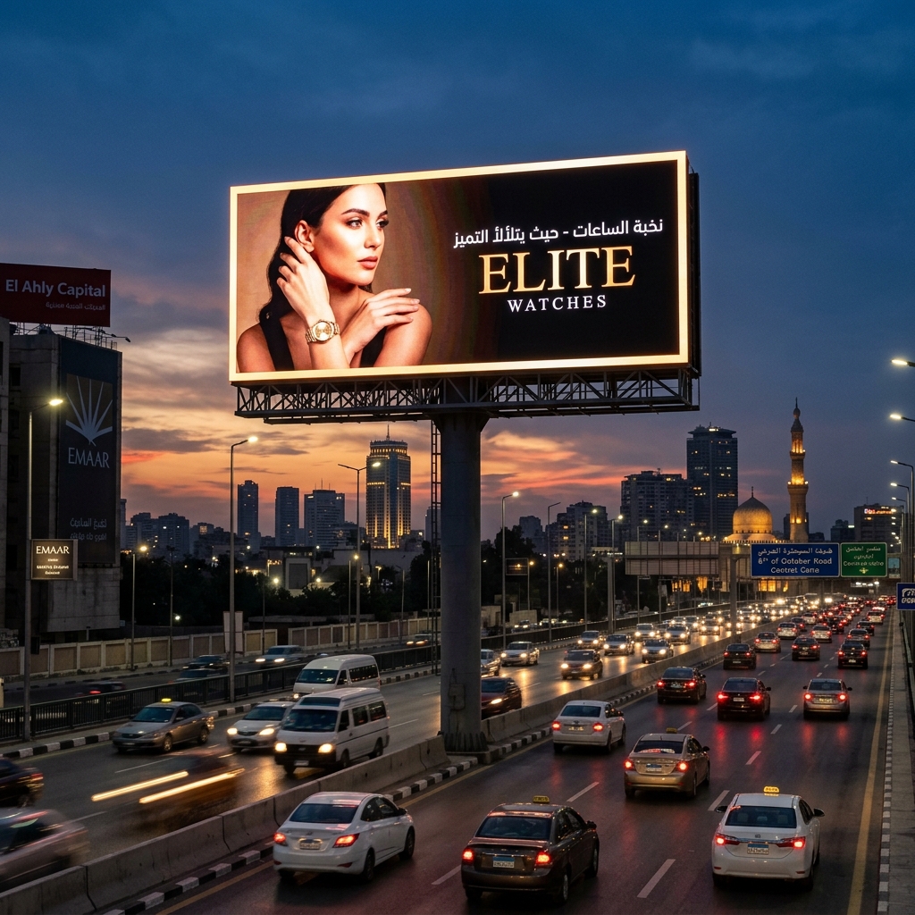 شاشات LED إعلانية في مصر